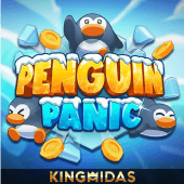 Penguin Panic cards game icon on bingo lucky